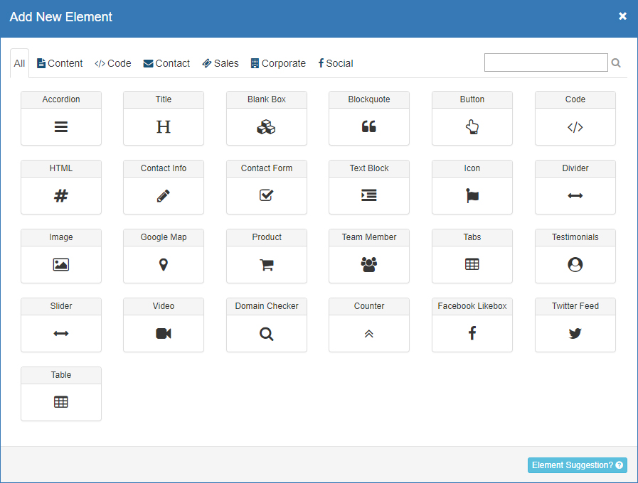 APC Elements